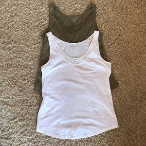Loft , 2 for $5, tank tops